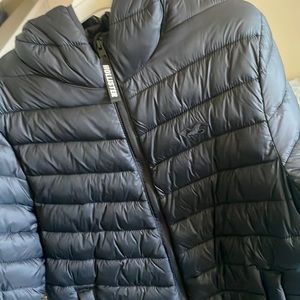 Hollister puffer jacket, black, size XS